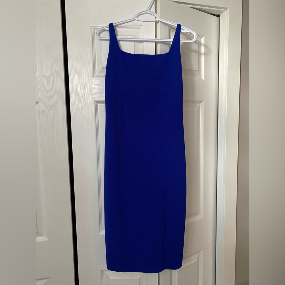 She + Sky Side Slit Dress